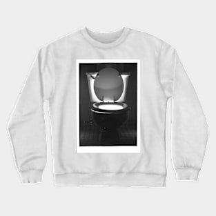 Glowing Toilet Crewneck Sweatshirt